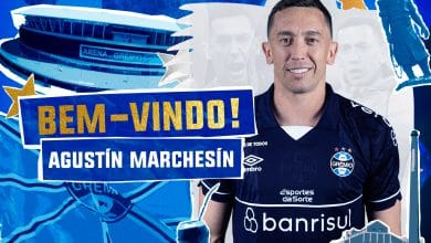 Gr&ecirc;mio exalta curr&iacute;culo vencedor ao anunciar goleiro Agust&iacute;n Marches&iacute;n como refor&ccedil;o