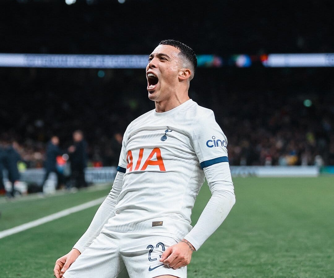 Um gola&ccedil;o de Pedro Porro eliminou o Burnley e classificou o Tottenham na Copa da Inglaterra