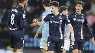 Com um gol em cada tempo, Real Sociedad domina Celta e avan&ccedil;a &agrave; semifinal da Copa do Rei