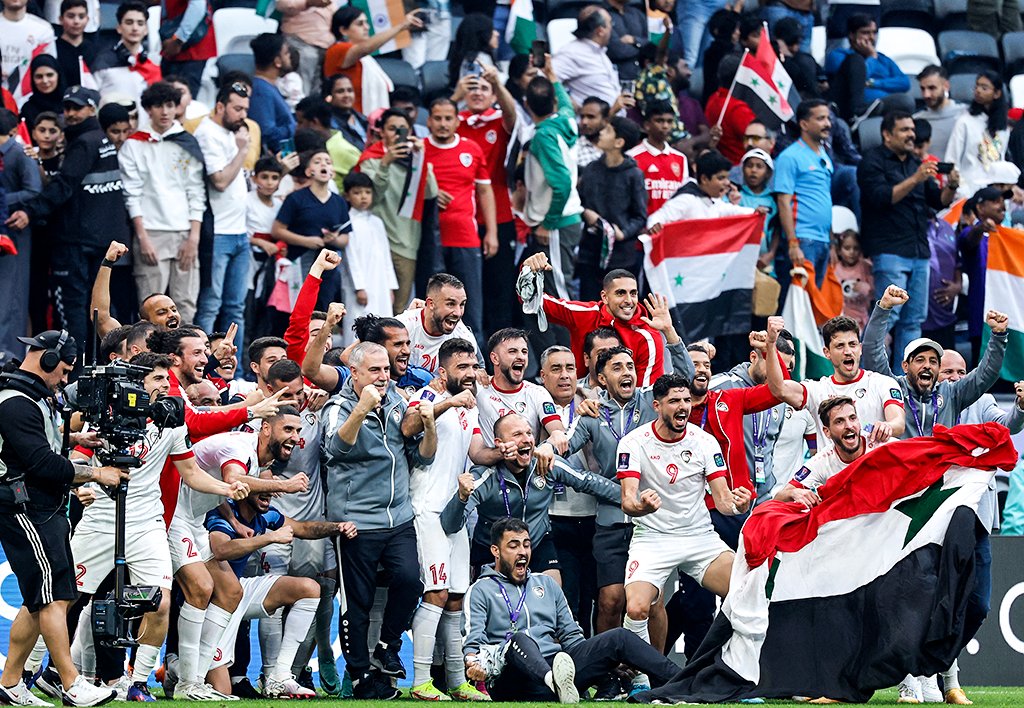 A classifica&ccedil;&atilde;o hist&oacute;rica da S&iacute;ria na Copa da &Aacute;sia gerou um momento emocionante na coletiva&nbsp;p&oacute;s&nbsp;jogo