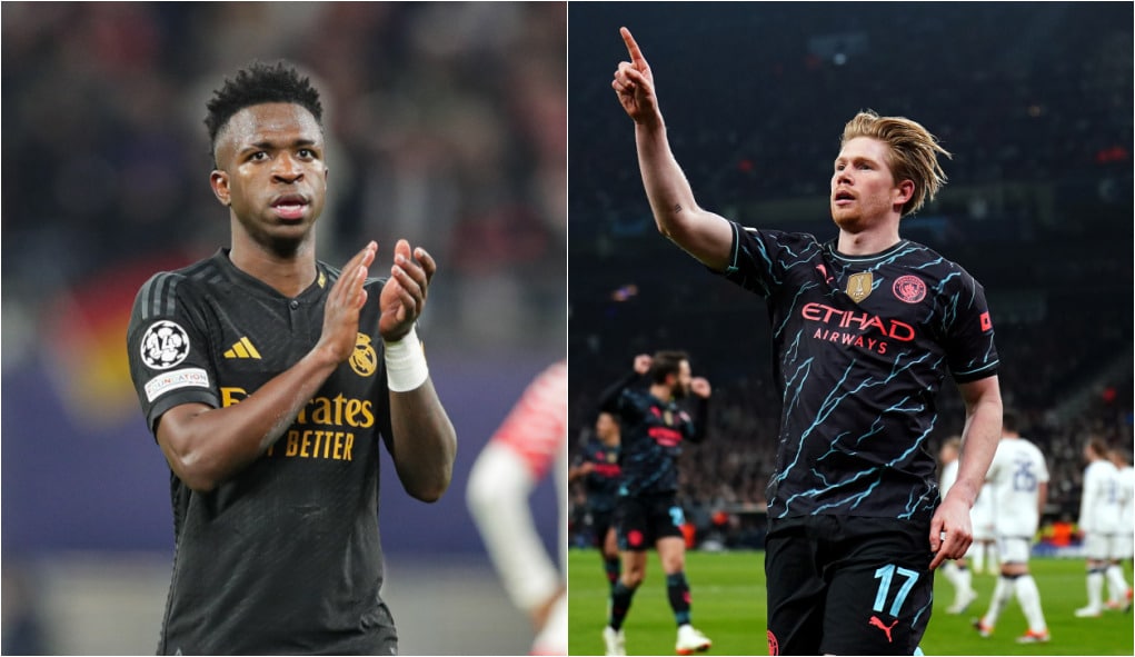 Pegue a sua pipoca: na Champions League, Vini Jr e De Bruyne s&atilde;o garantia de espet&aacute;culo