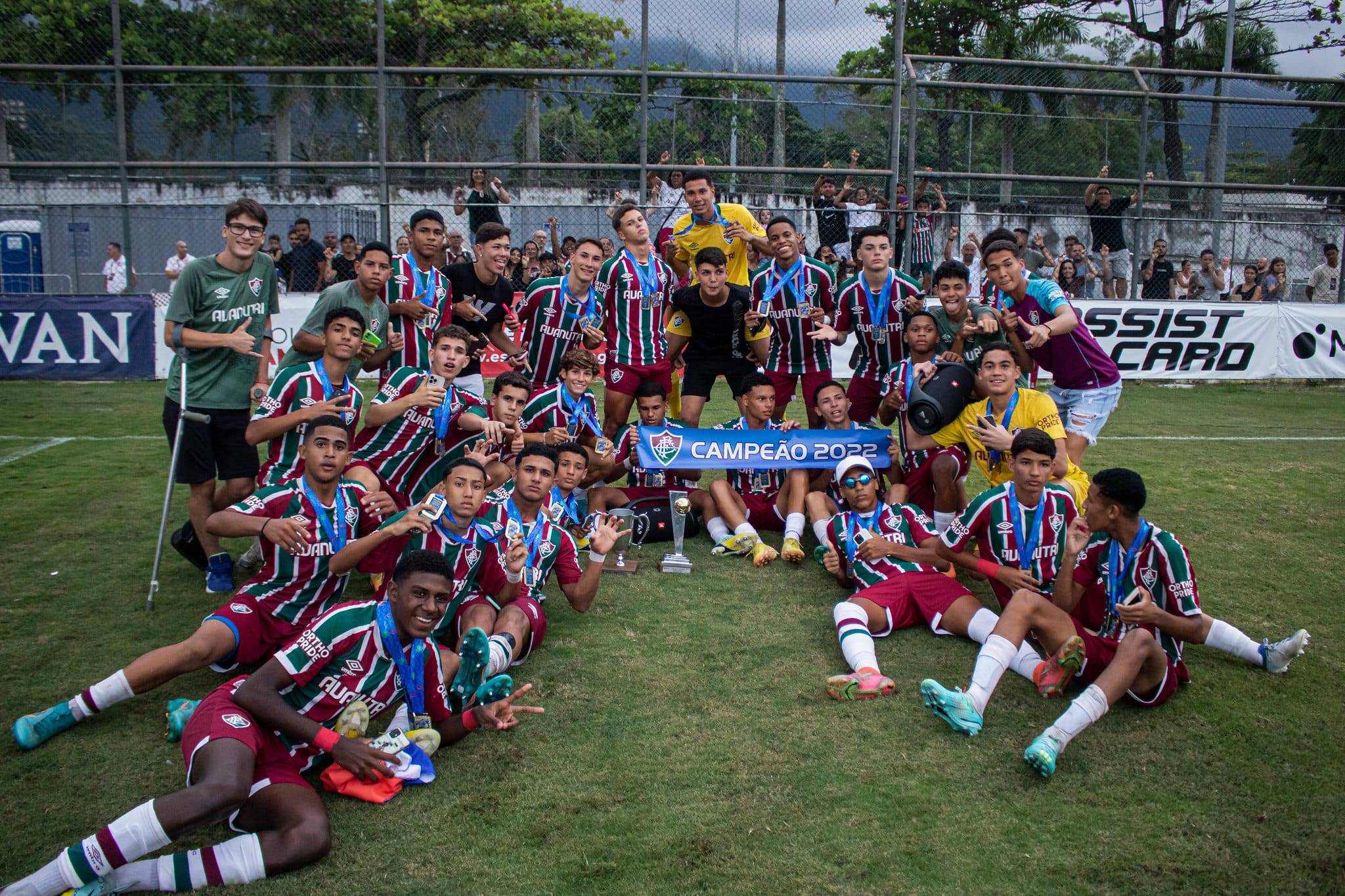 Esquadrilha 07 virou final do Carioca na G&aacute;vea sobre o Flamengo e deu t&iacute;tulo ao Fluminense em ano perfeito - Foto: Leonardo Brasil/FFC