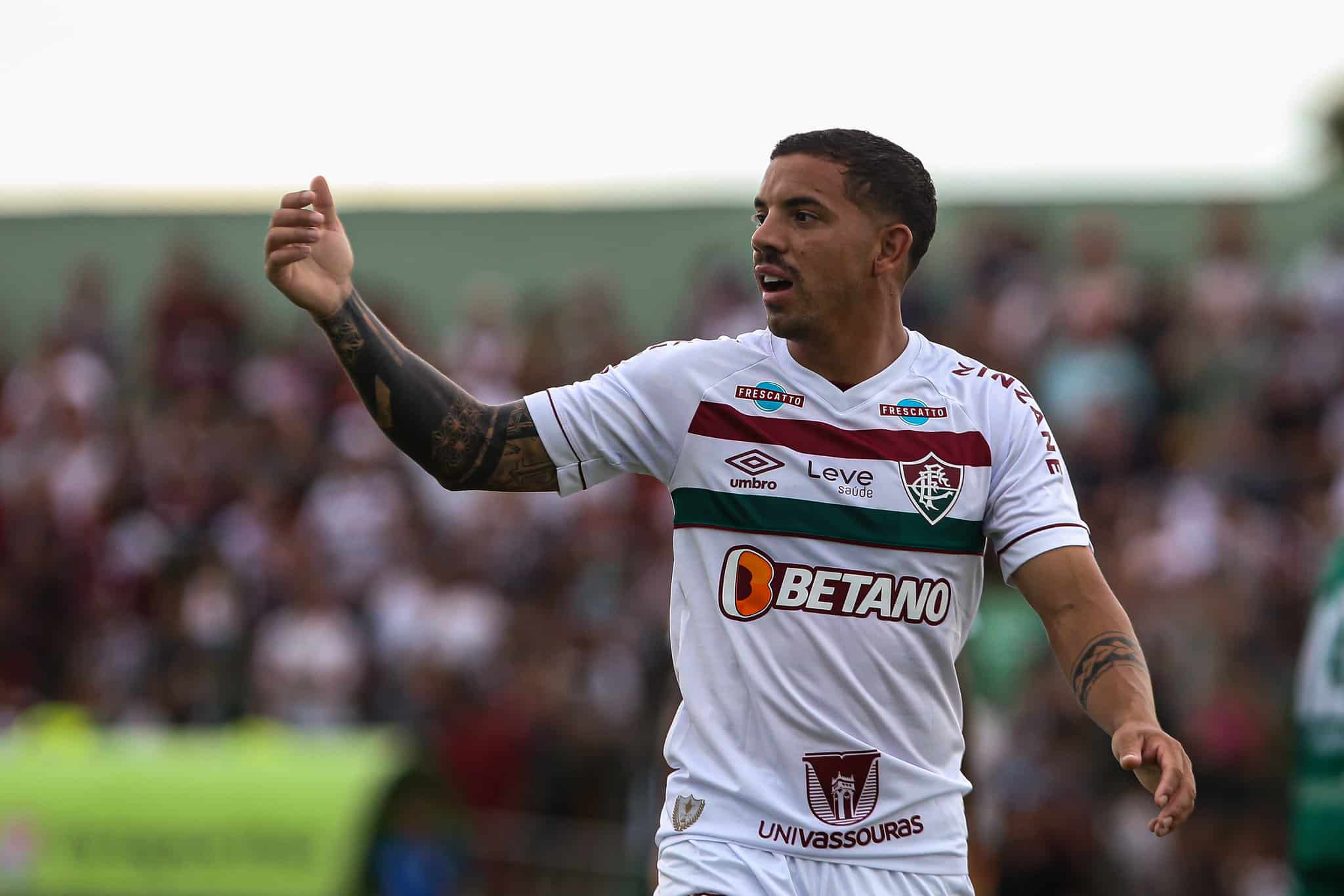 Terans agradou na estreia e quer jogar no ataque no Fluminense - Foto: MARCELO GON&Ccedil;ALVES / FLUMINENSE FC