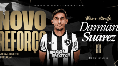 Botafogo anuncia Dami&aacute;n Su&aacute;rez, e, enfim, tem um novo lateral-direito no elenco