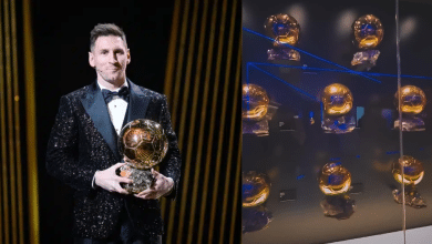 Conquistada na &eacute;poca de PSG, Bola de Ouro de Messi &eacute; exposta&hellip; pelo Barcelona