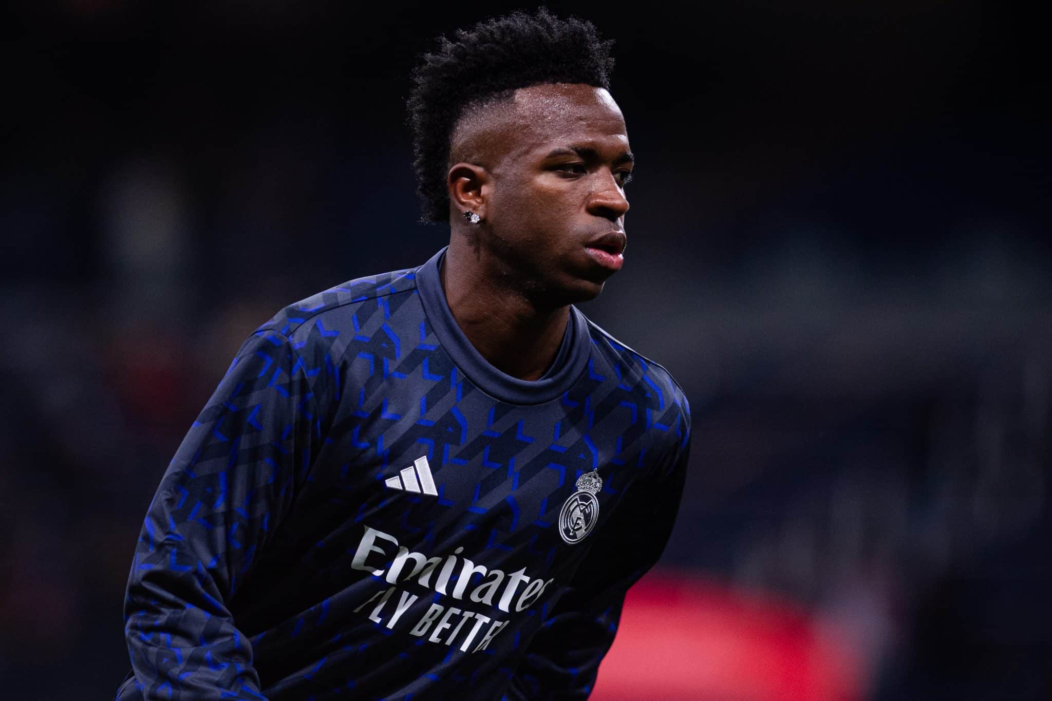 Com les&atilde;o na cervical, Vinicius J&uacute;nior pode ficar de fora de &lsquo;final&rsquo; do Real Madrid em La Liga