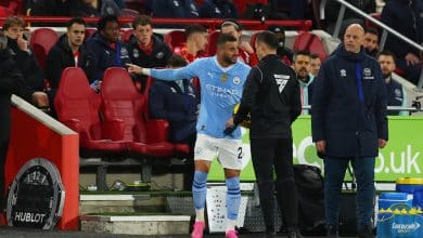 Leitura labial revela o que Kyle Walker falou ap&oacute;s se descontrolar em vit&oacute;ria do City