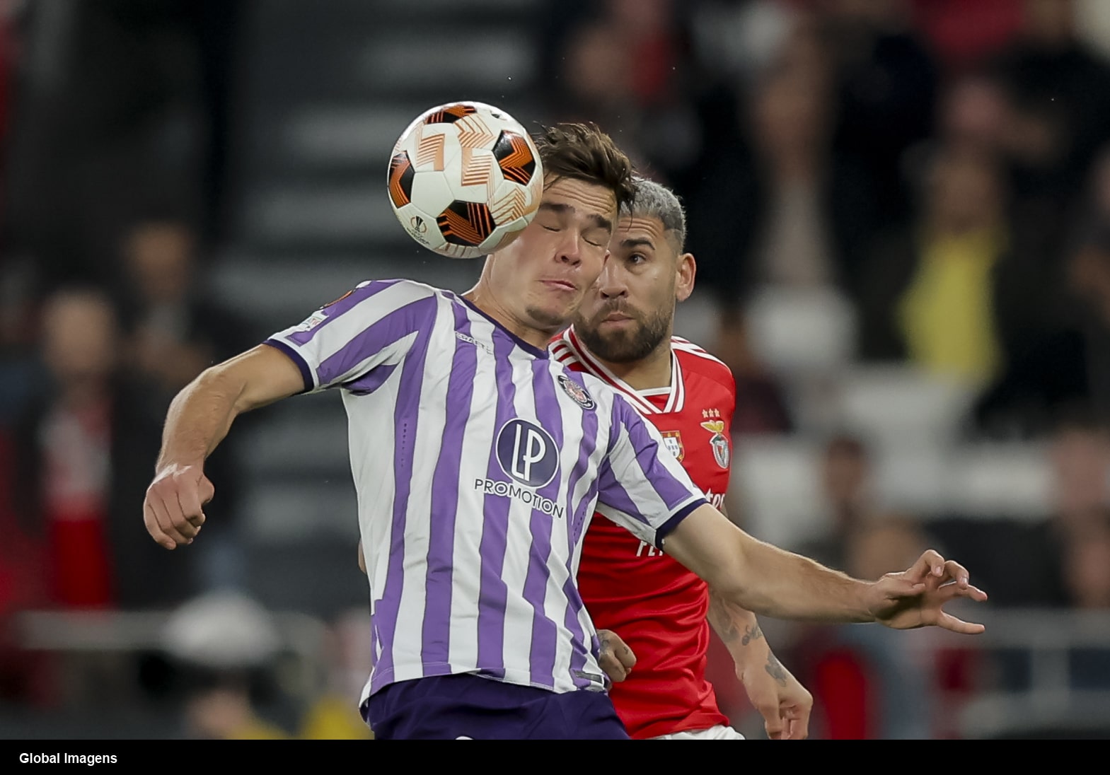 Marcos Leonardo vira protagonista rel&acirc;mpago em vit&oacute;ria pra l&aacute; de sofrida do Benfica diante do Toulouse