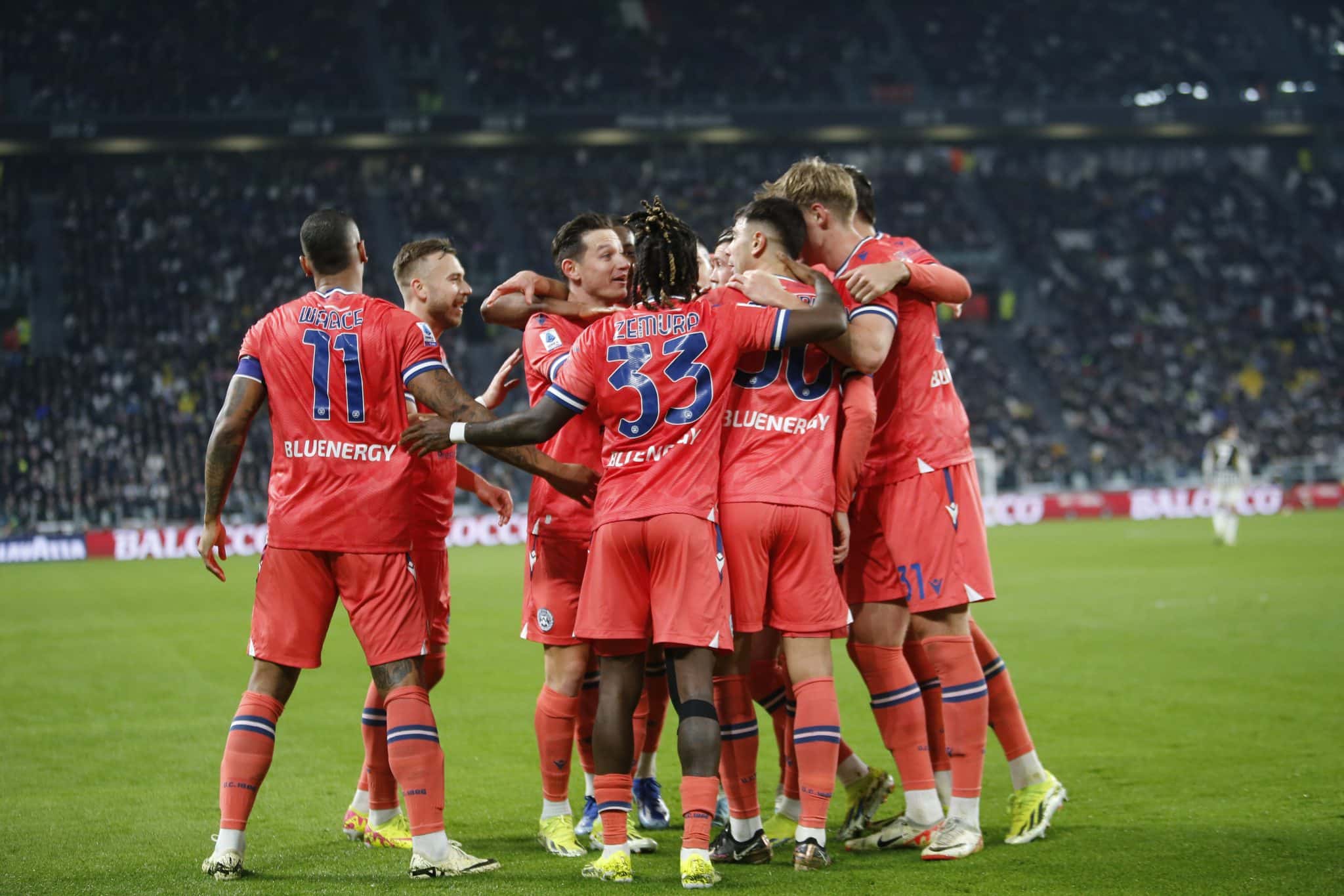 Juventus trope&ccedil;a em casa, e Udinese arranca vit&oacute;ria heroica para se distanciar da zona de rebaixamento