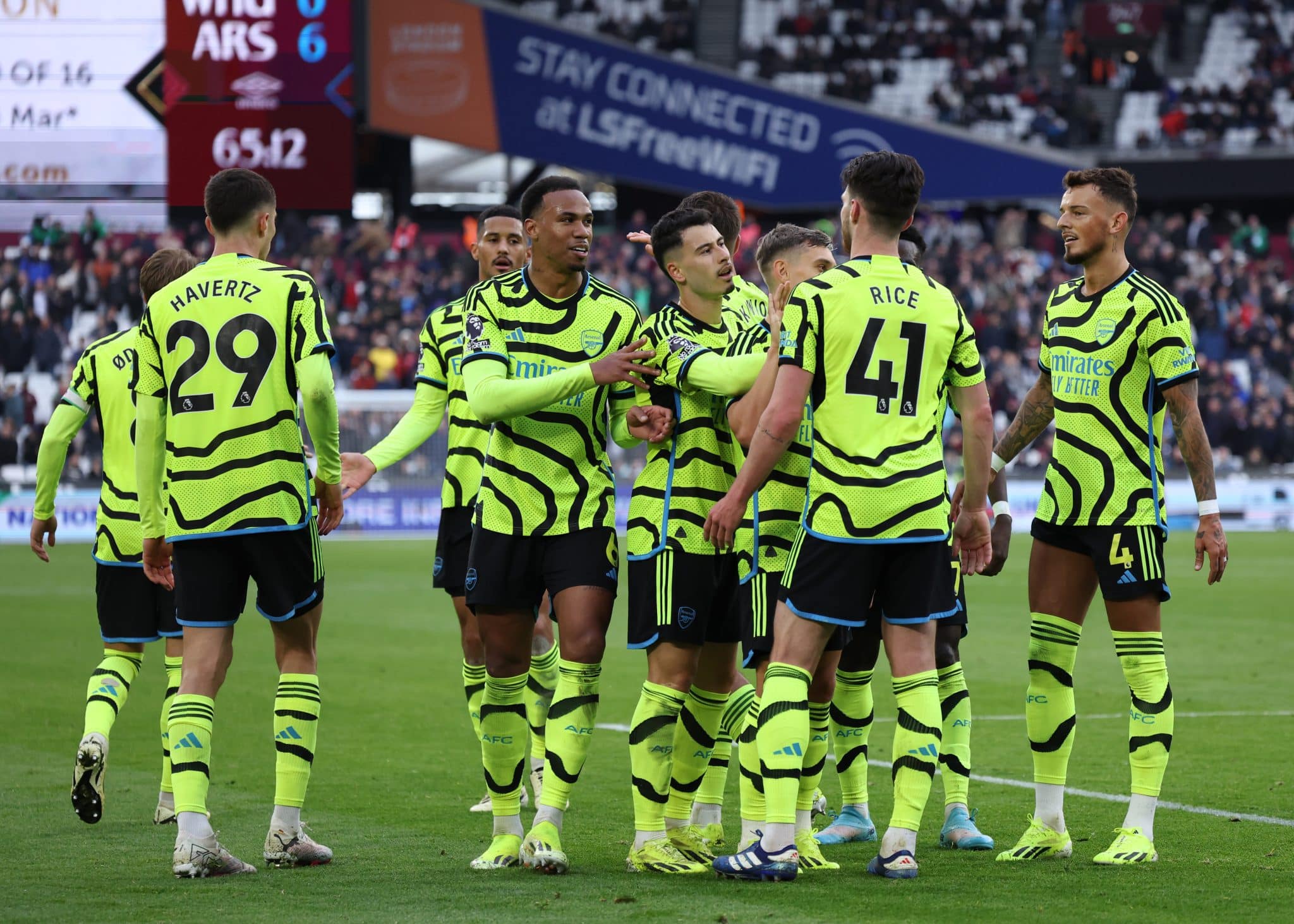 Avassalador: Arsenal humilha West Ham em pleno London Stadium e mostra for&ccedil;a de Arteta na Premier League