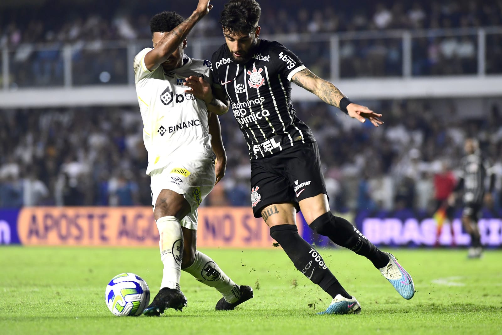 Santos quer confirmar boa fase, evitar lei do ex com Yuri Alberto e, de quebra, ampliar crise no Corinthians