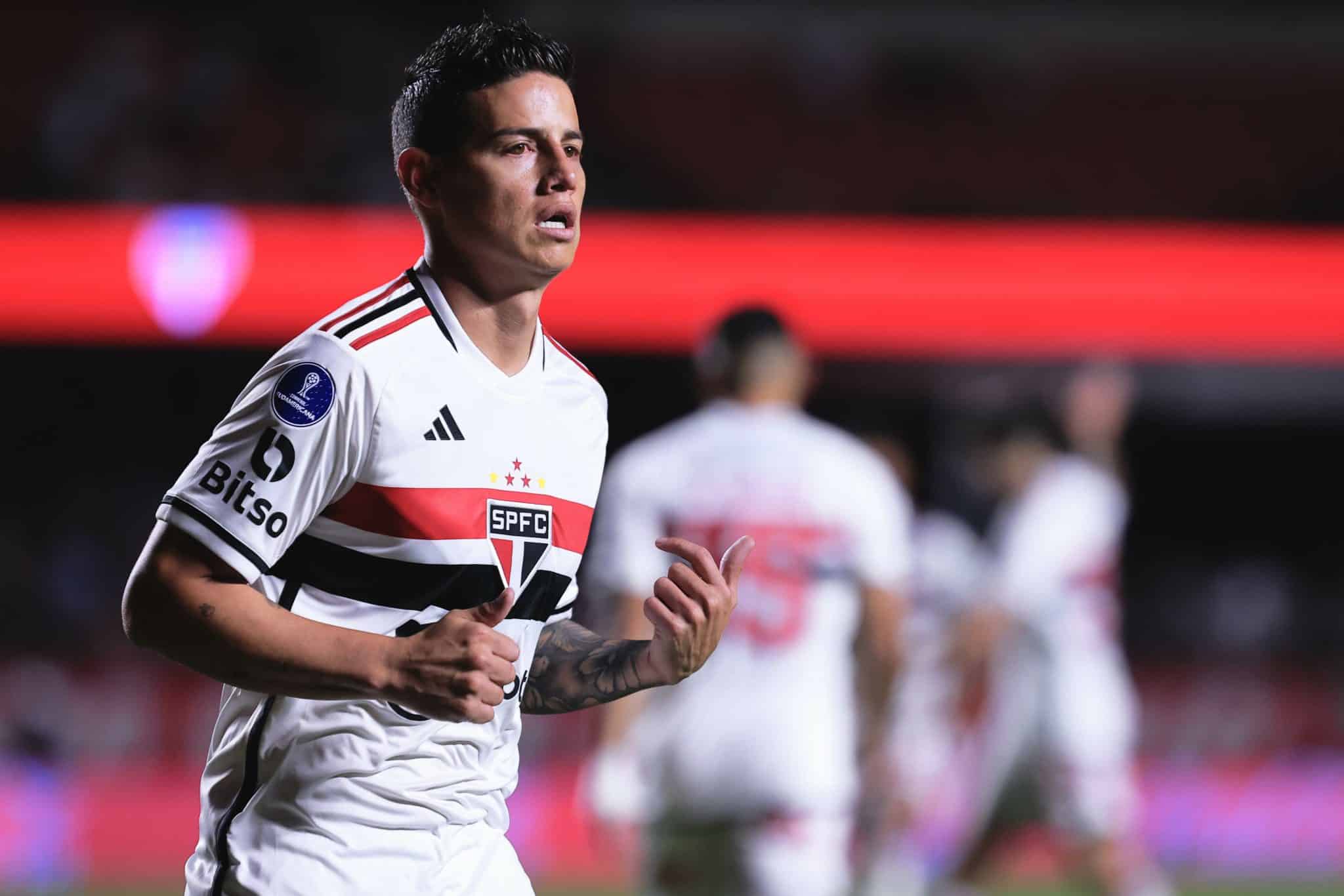 Ap&oacute;s &lsquo;fico&rsquo;, S&atilde;o Paulo prepara James Rodr&iacute;guez para mata-matas do Campeonato Paulista
