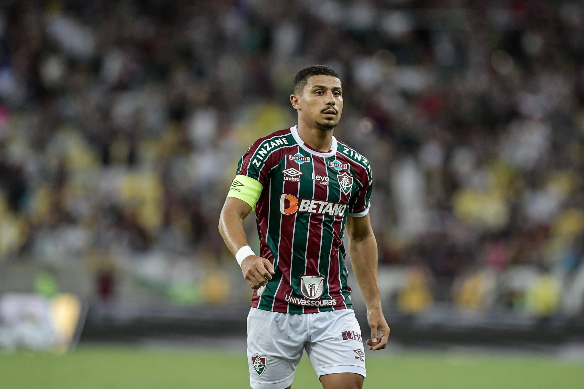 Andr&eacute; come&ccedil;ou 2024 como capit&atilde;o e com o t&iacute;tulo da Recopa Sul-Americana, mas n&atilde;o foi negociado - Foto: Icon sport