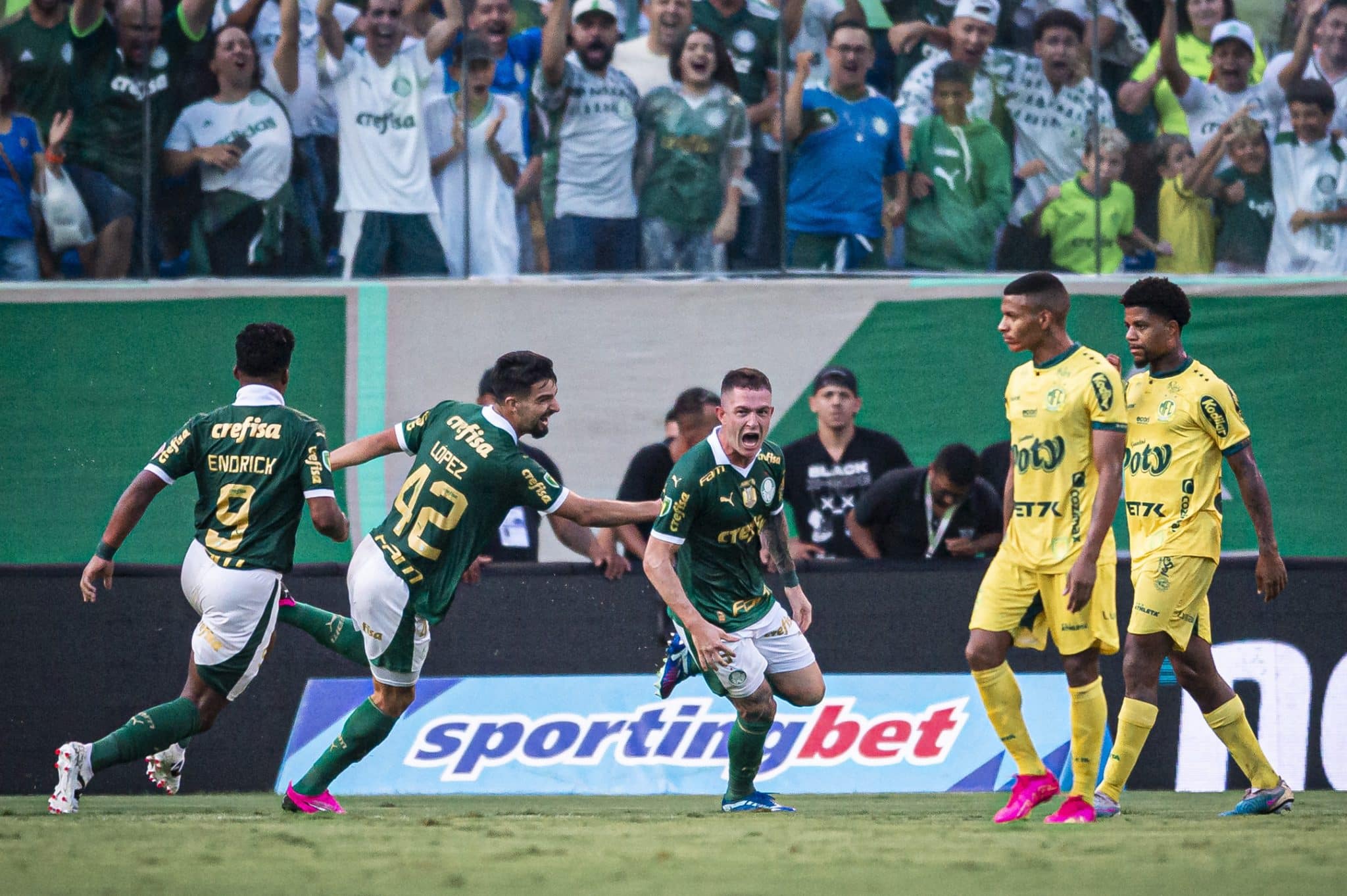 &lsquo;Certinho&rsquo;, Palmeiras vira para bater Mirassol, normaliza clima e garante vaga nas quartas de final do Paulista