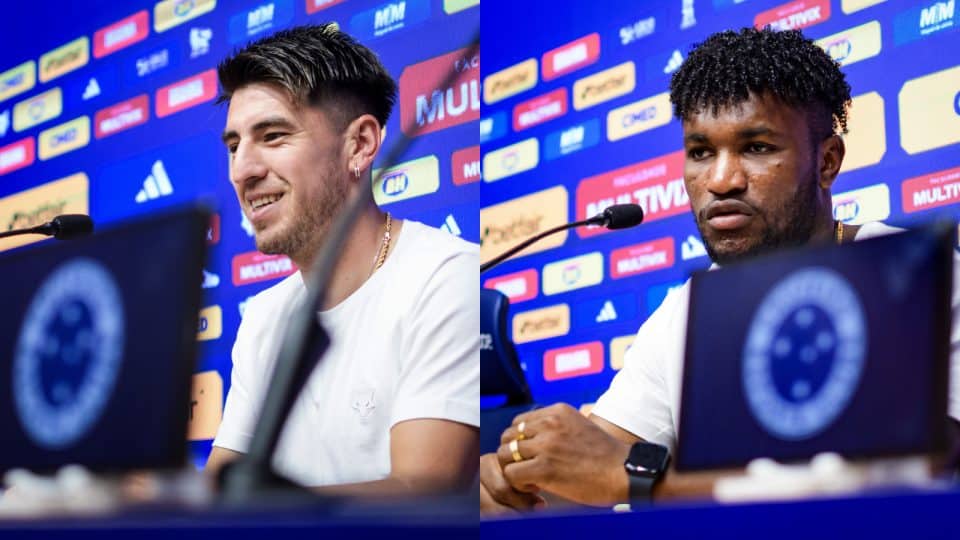 Villalba e Cifuentes deixam boas impressões em suas apresentações no Cruzeiro