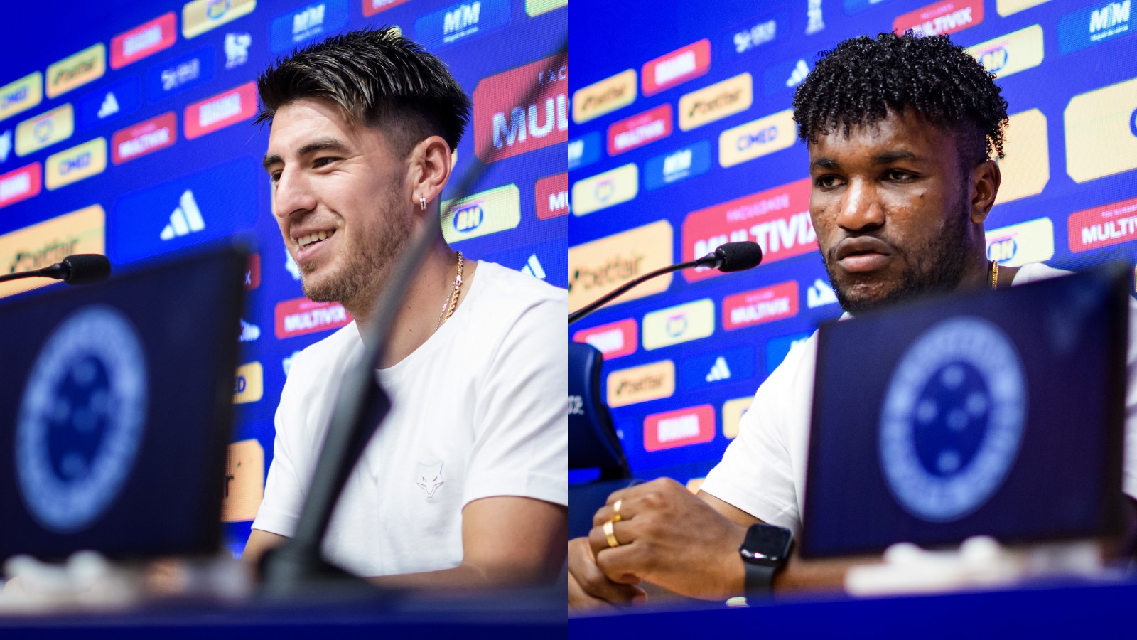 Villalba e Cifuentes deixam boas impress&otilde;es em suas apresenta&ccedil;&otilde;es no Cruzeiro