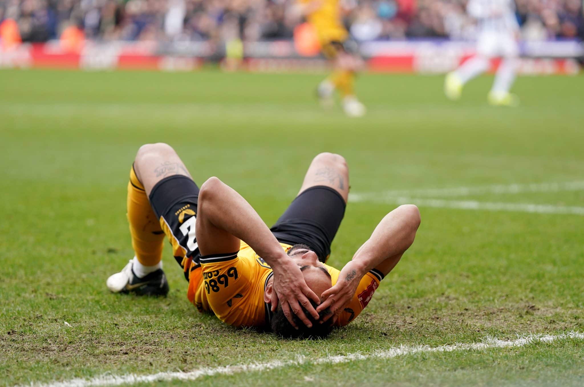 No auge de sua passagem na Premier League, Matheus Cunha chega ao &aacute;pice do azar e est&aacute; fora&nbsp;da&nbsp;temporada