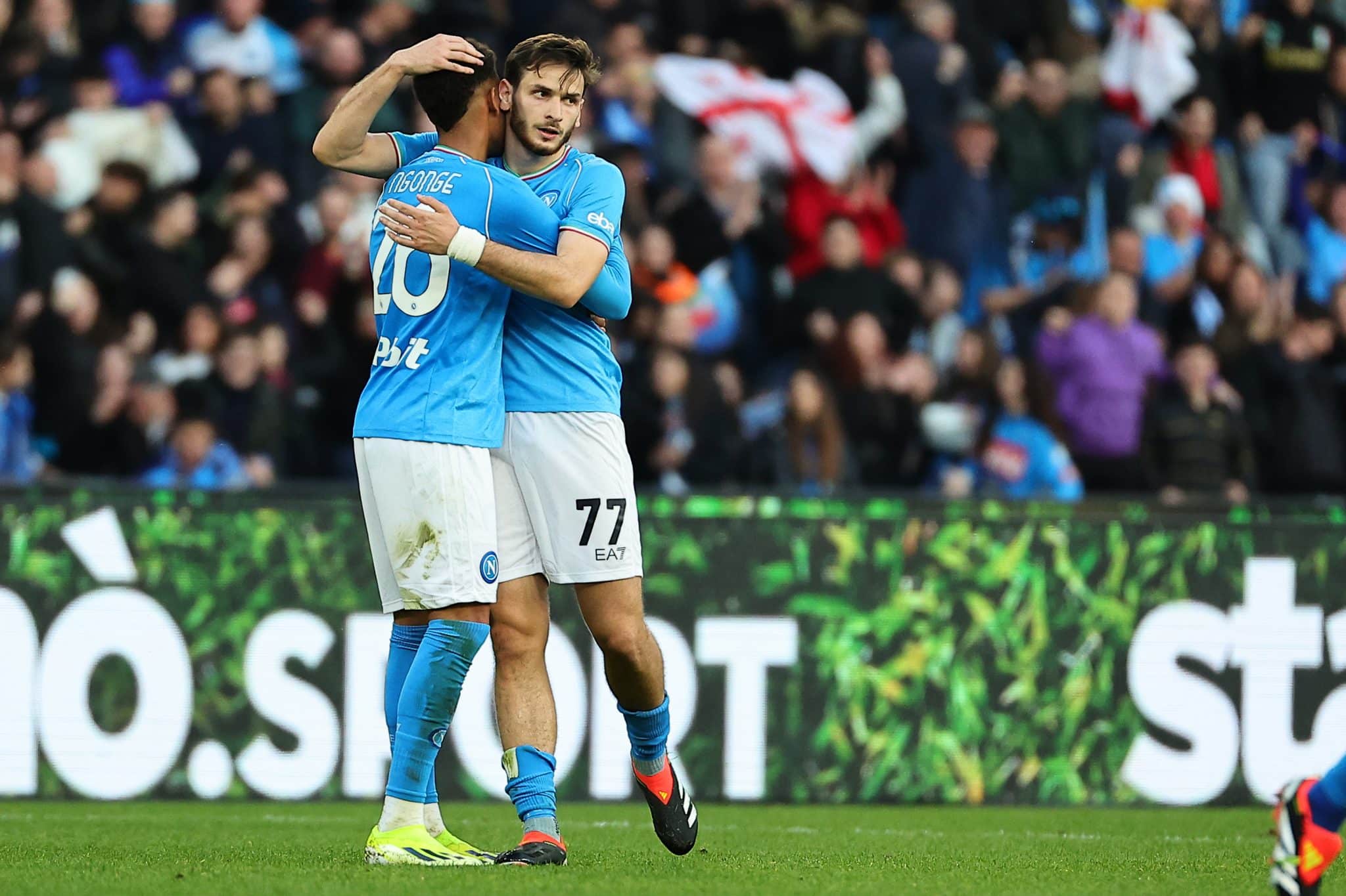 Kvaratskhelia decide e Napoli consegue virada importante diante do Hellas Verona pela Serie A