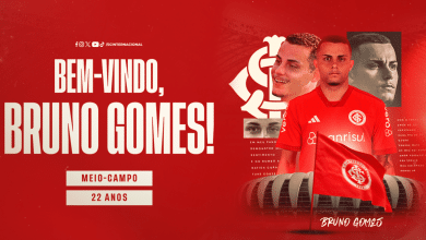 Internacional recontrata Bruno Gomes um ano e meio ap&oacute;s sa&iacute;da para o Coritiba