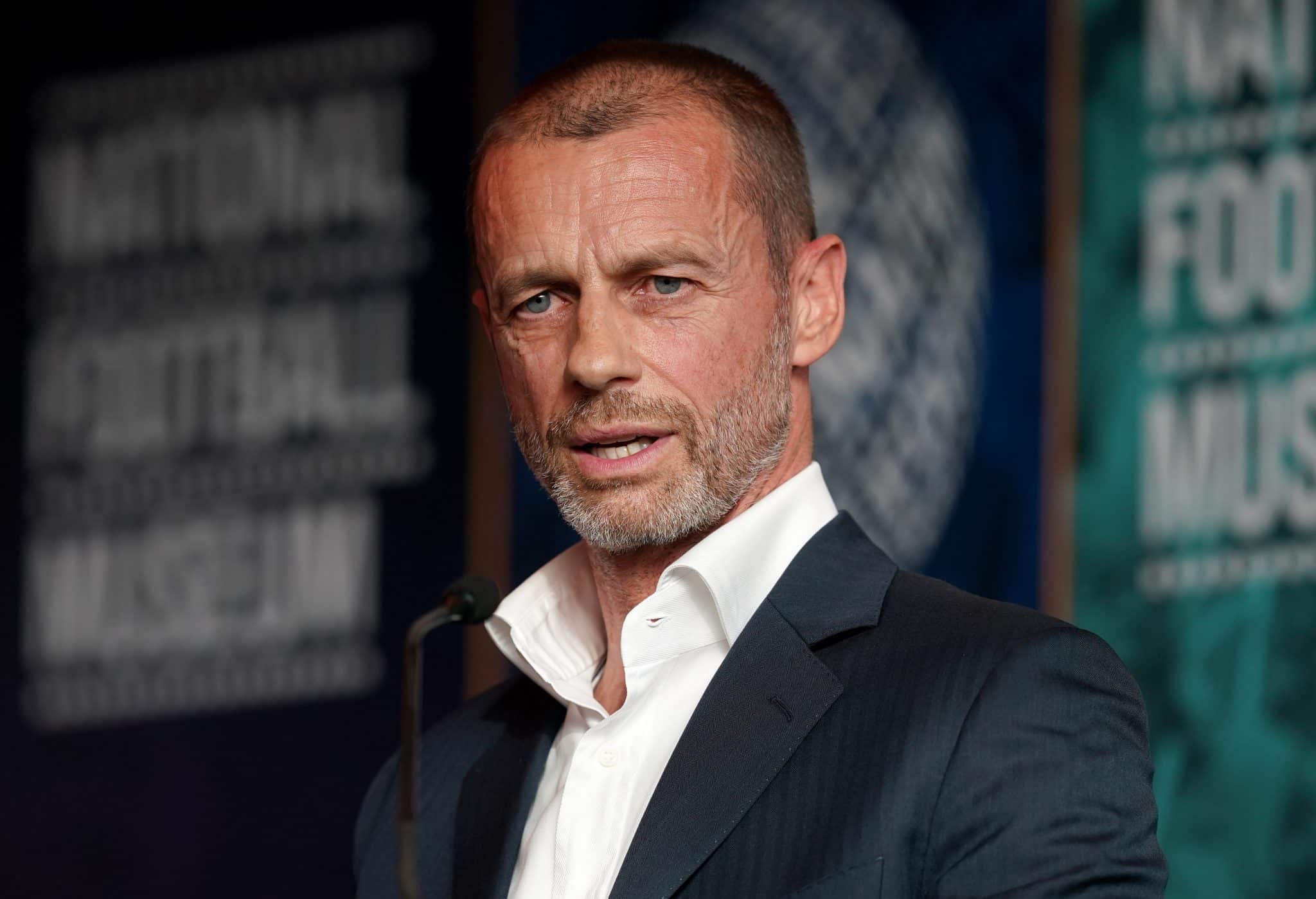 Ceferin desiste e Uefa ter&aacute; novo presidente em 2027