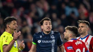 Girona tem gol pol&ecirc;mico anulado e s&oacute; fica no zero com a Sociedad &ndash; o Real Madrid agradece