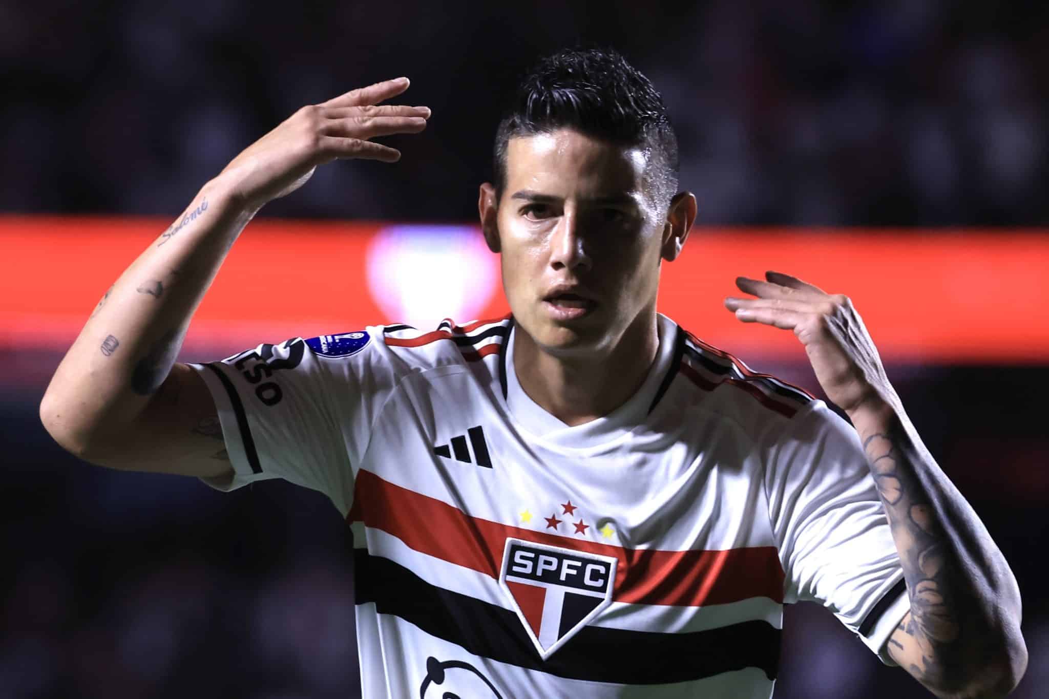 James Rodr&iacute;guez volta atr&aacute;s, pede nova chance ao S&atilde;o Paulo e pode jogar Paulist&atilde;o