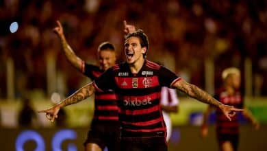 Pedro rouba a cena com tr&ecirc;s gols, e Flamengo assume a lideran&ccedil;a do Carioca ao vencer o Bangu