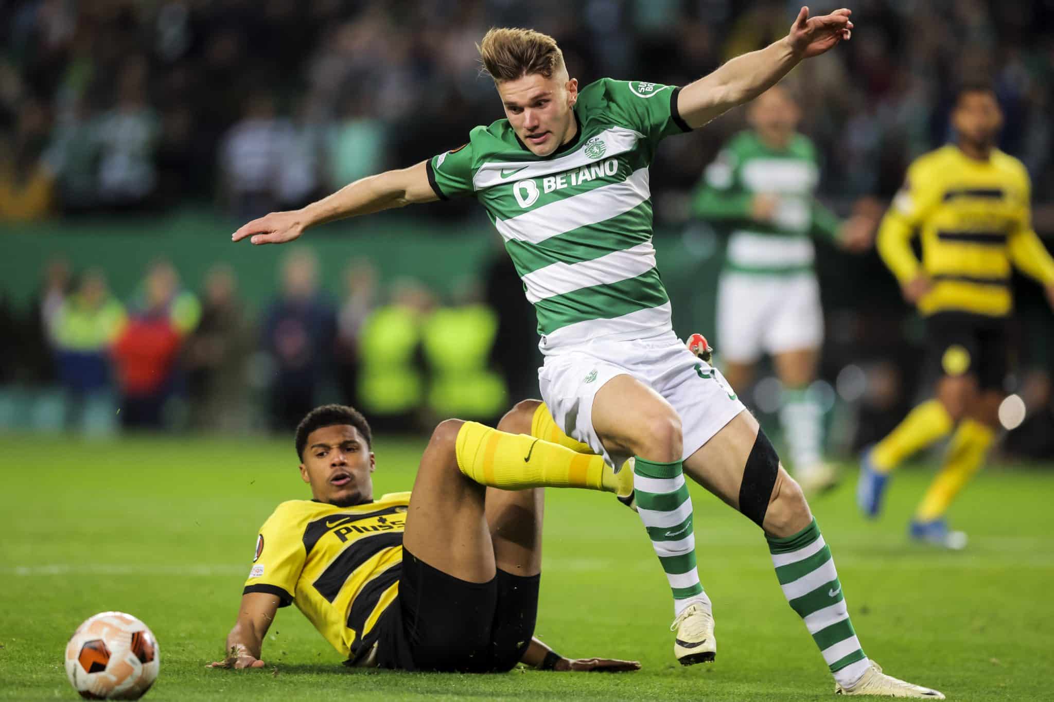 Sporting joga para o gasto em Lisboa, s&oacute; empata, mas elimina Young Boys da Liga Europa