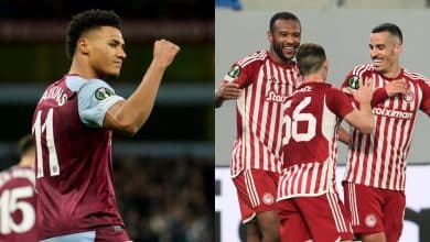 Conference League: Aston Villa amassa Ajax, e Olympiacos faz o &lsquo;imposs&iacute;vel&rsquo; para avan&ccedil;ar &agrave;s quartas de final
