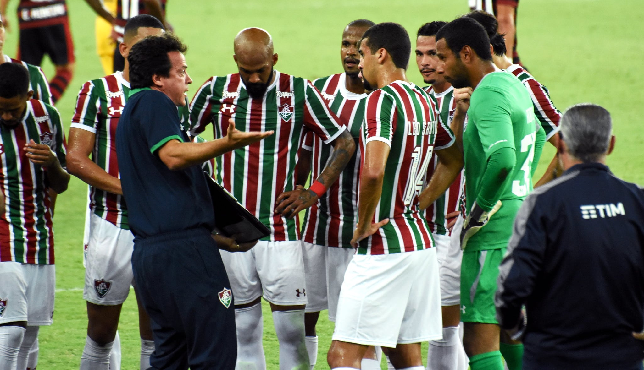 Fernando Diniz no Fluminense em 2019: com resultados ruins, treinador foi demitido - Foto: MAILSON SANTANA/FLUMINENSE FC