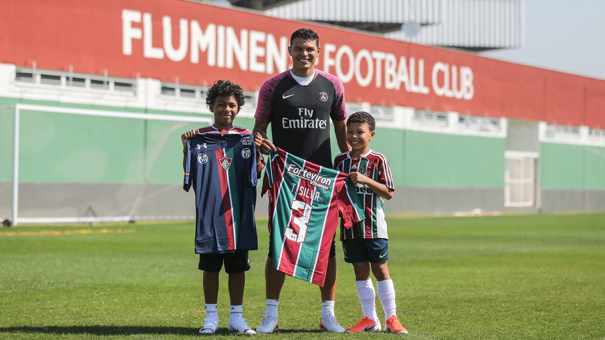 Thiago Silva &eacute; sonho antigo do Fluminense, que deseja seu retorno - Foto: LUCAS MER&Ccedil;ON/ FLUMINENSE FC