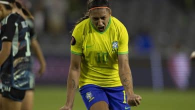Bia Zaneratto desfila em goleada contra a Argentina, e Brasil vai &agrave;s semifinais da Copa Ouro feminina