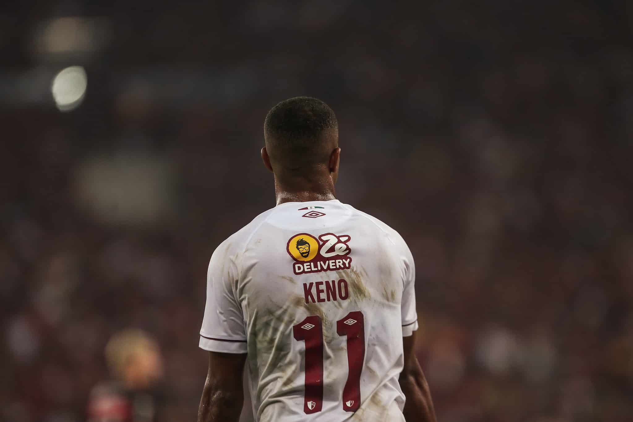 Destaque do Fluminense em 2023, Keno &eacute; um dos jogadores que mais sofreu queda t&eacute;cnica em 2024 - Foto: LUCAS MER&Ccedil;ON/FLUMINENSE FC