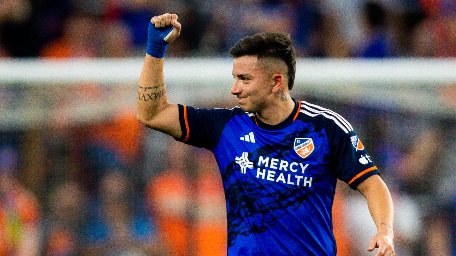 &Aacute;lvaro Barreal obteve muito sucesso jogando na MLS, pelo FC Cincinnati