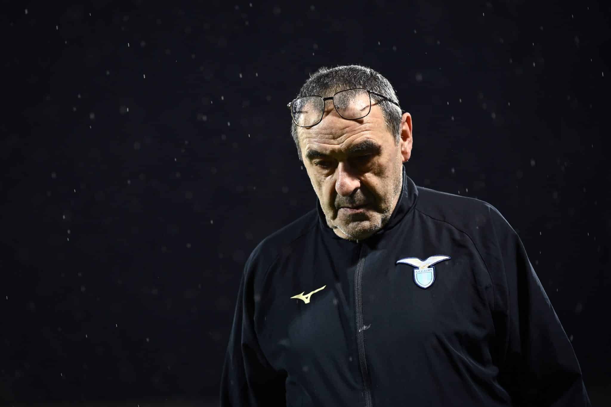 Sarri n&atilde;o suportou mais uma derrota &agrave; frente da Lazio