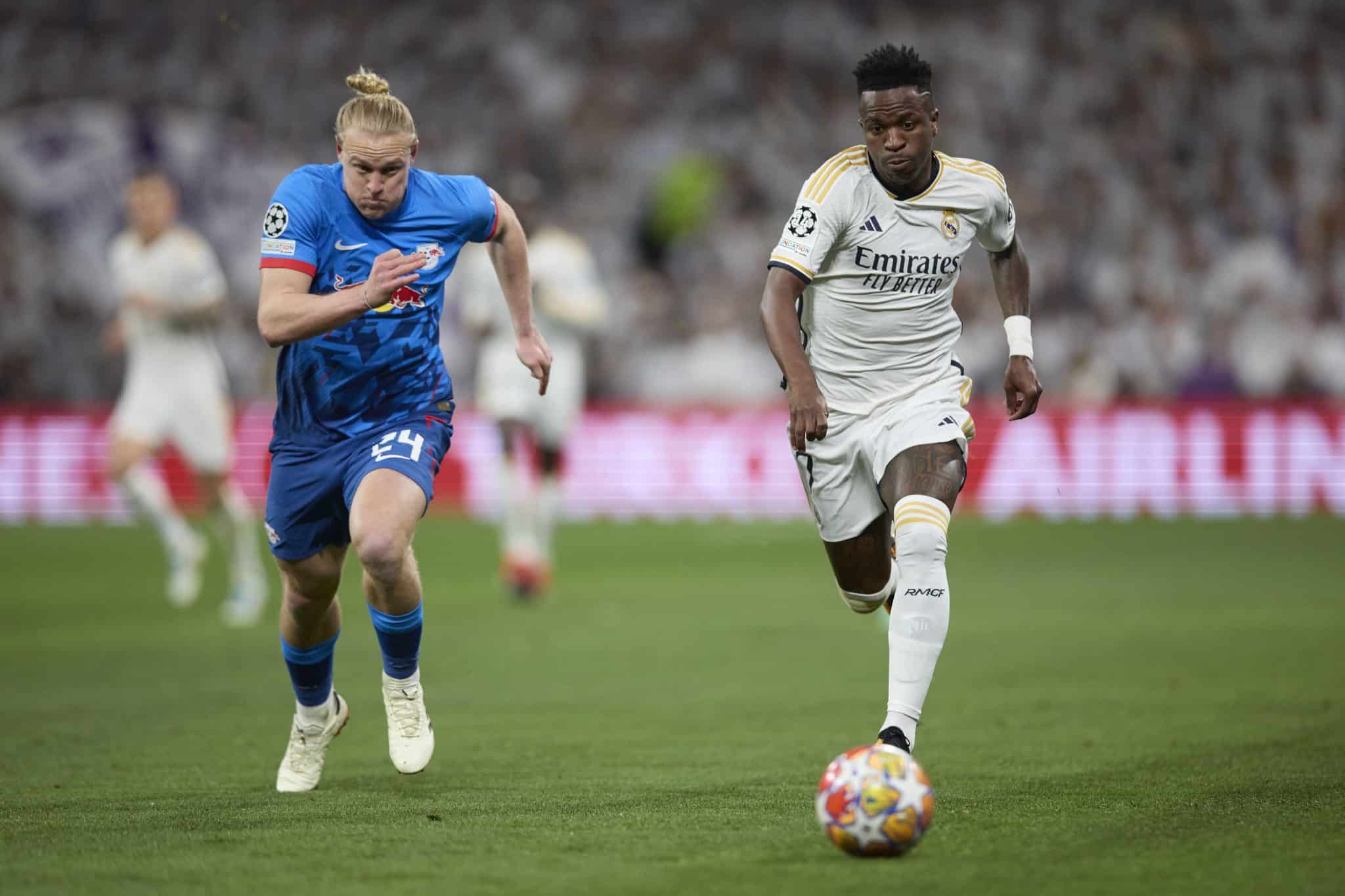 O Real Madrid eliminou o Leipzig, mas o (fraco) desempenho preocupa para sequ&ecirc;ncia da Champions