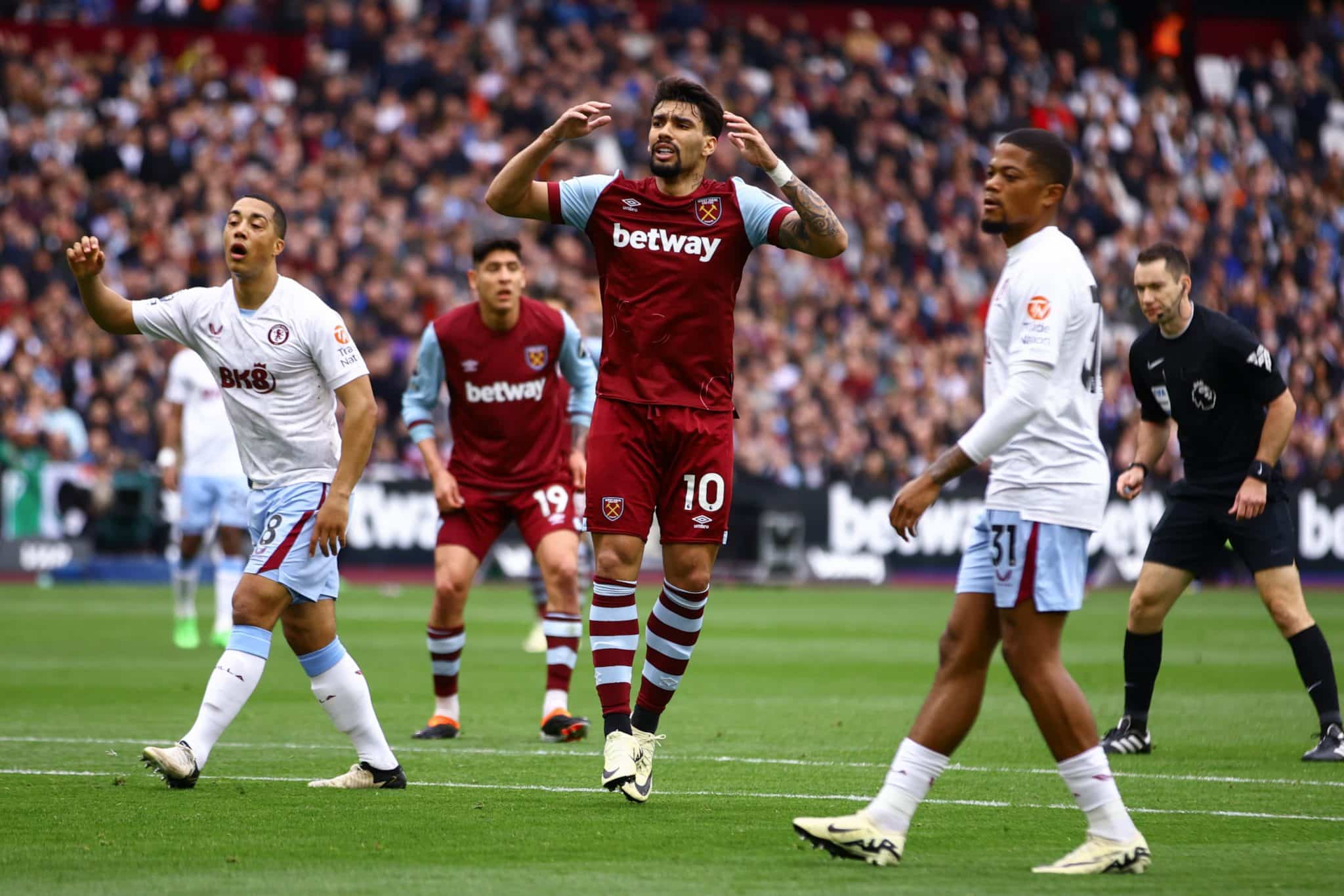 Ruim para todo mundo: VAR anula dois gols em decepcionante empate entre West Ham e Aston Villa