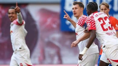 RB Leipzig jogou para o gasto, mas venceu o Darmstadt em casa e agora torce contra o Dortmund para permanecer no G4 da Bundesliga