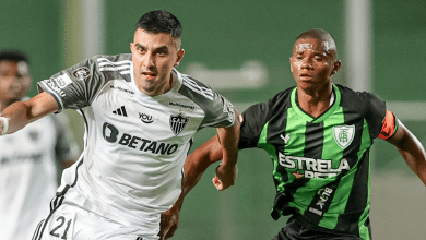 O Atl&eacute;tico-MG se esfor&ccedil;ou para complicar e at&eacute; perdeu para o Am&eacute;rica-MG, mas ainda vai para sua 18&ordf; final de Mineiro