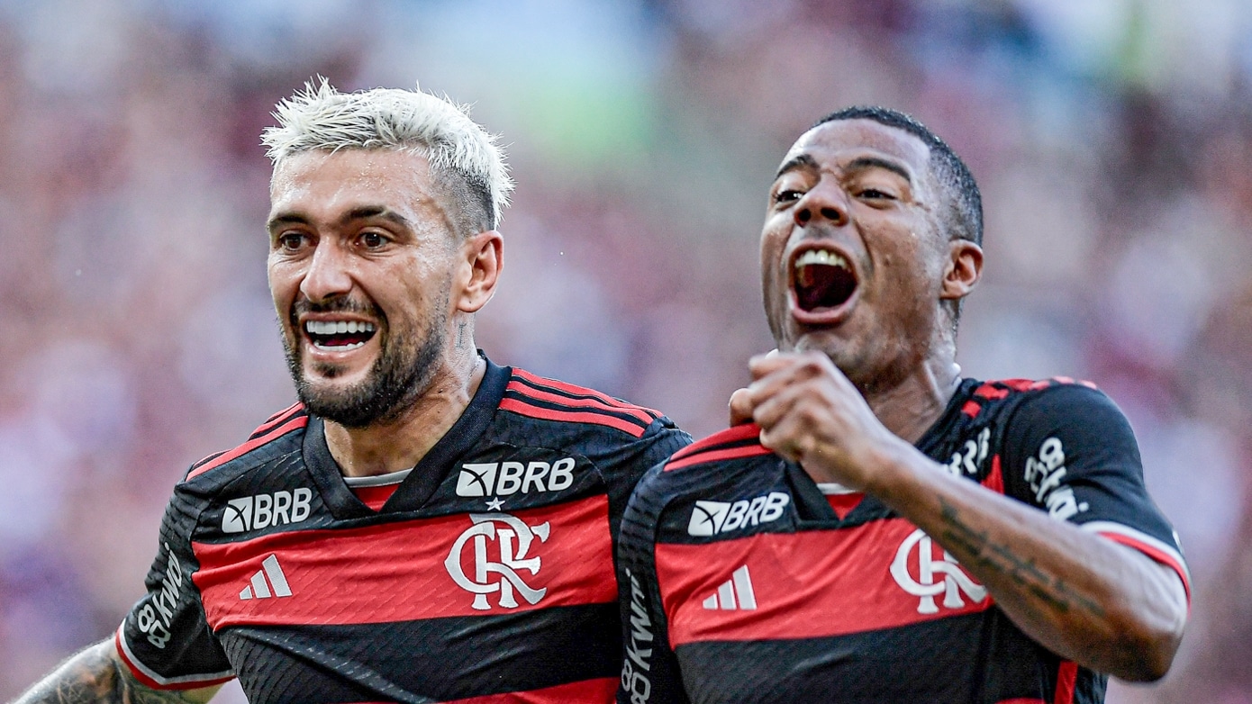 Flamengo fica sem Arrascaeta e De La Cruz ao mesmo tempo pela primeira vez desde janeiro