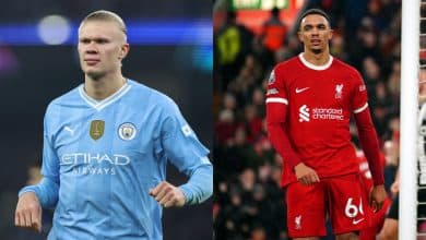 Haaland e Alexander-Arnold come&ccedil;am cl&aacute;ssico antes da hora com troca de farpas