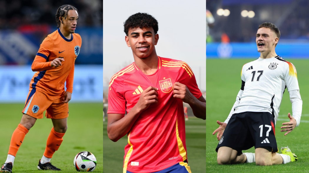 7 jovens estrelas prontas para brilhar na Eurocopa 2024