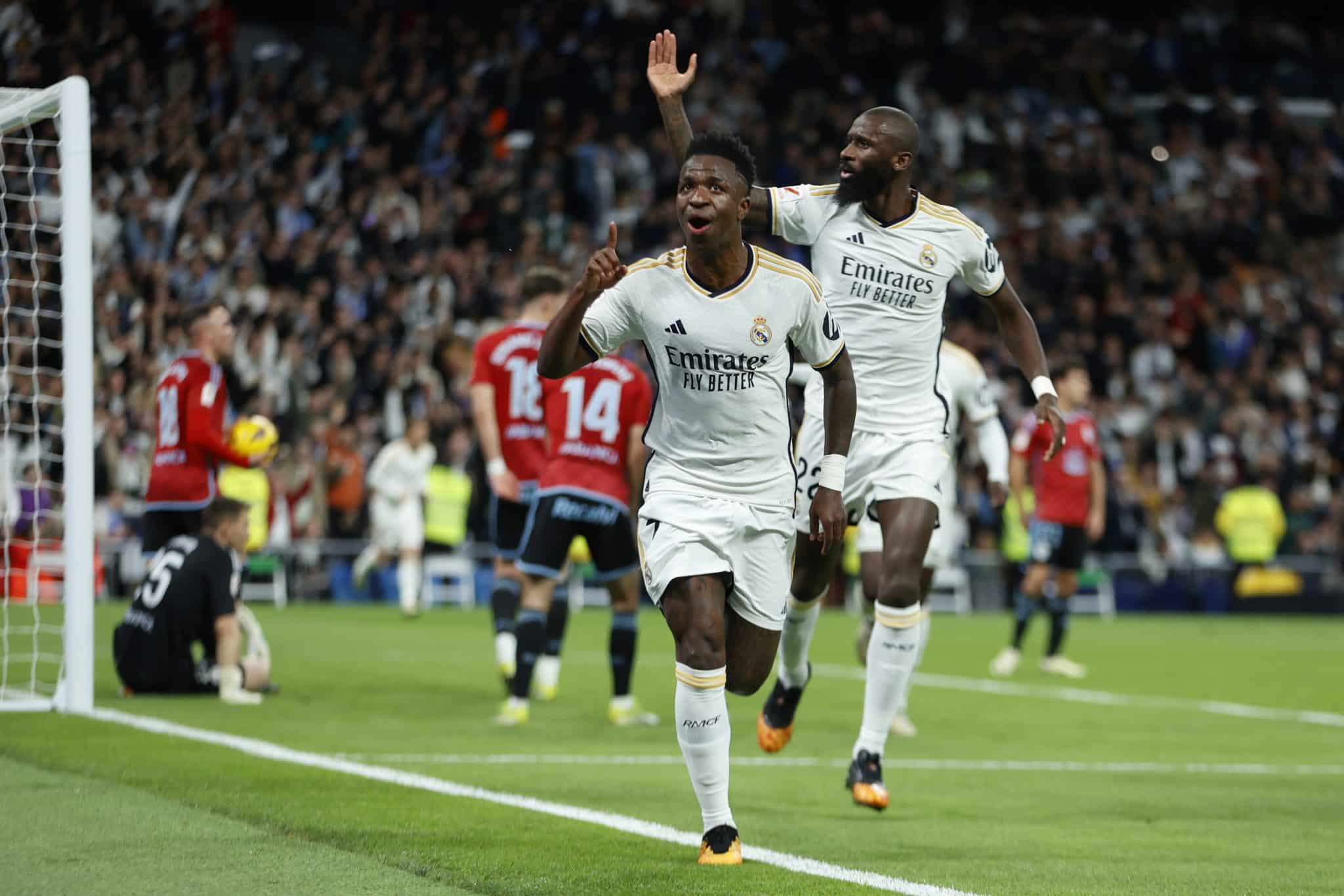 Mais l&iacute;der do que nunca, Real Madrid afunda Celta de Vigo e segue imbat&iacute;vel em La Liga