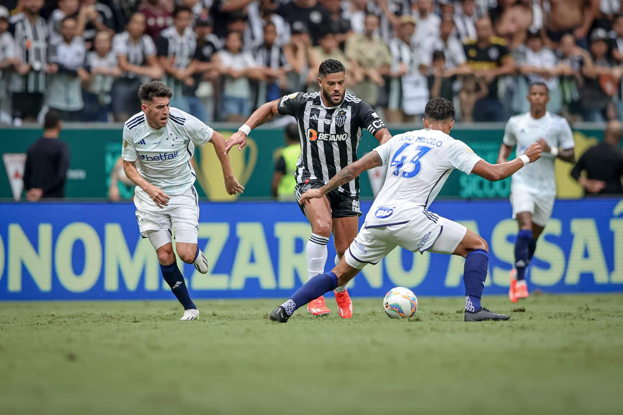 Foto: (Pedro Souza/Atl&eacute;tico) - Atl&eacute;tico-MG x Cruzeiro fazem um dos cl&aacute;ssicos da 3&ordf; rodada do Brasileir&atilde;o S&eacute;rie A 2024