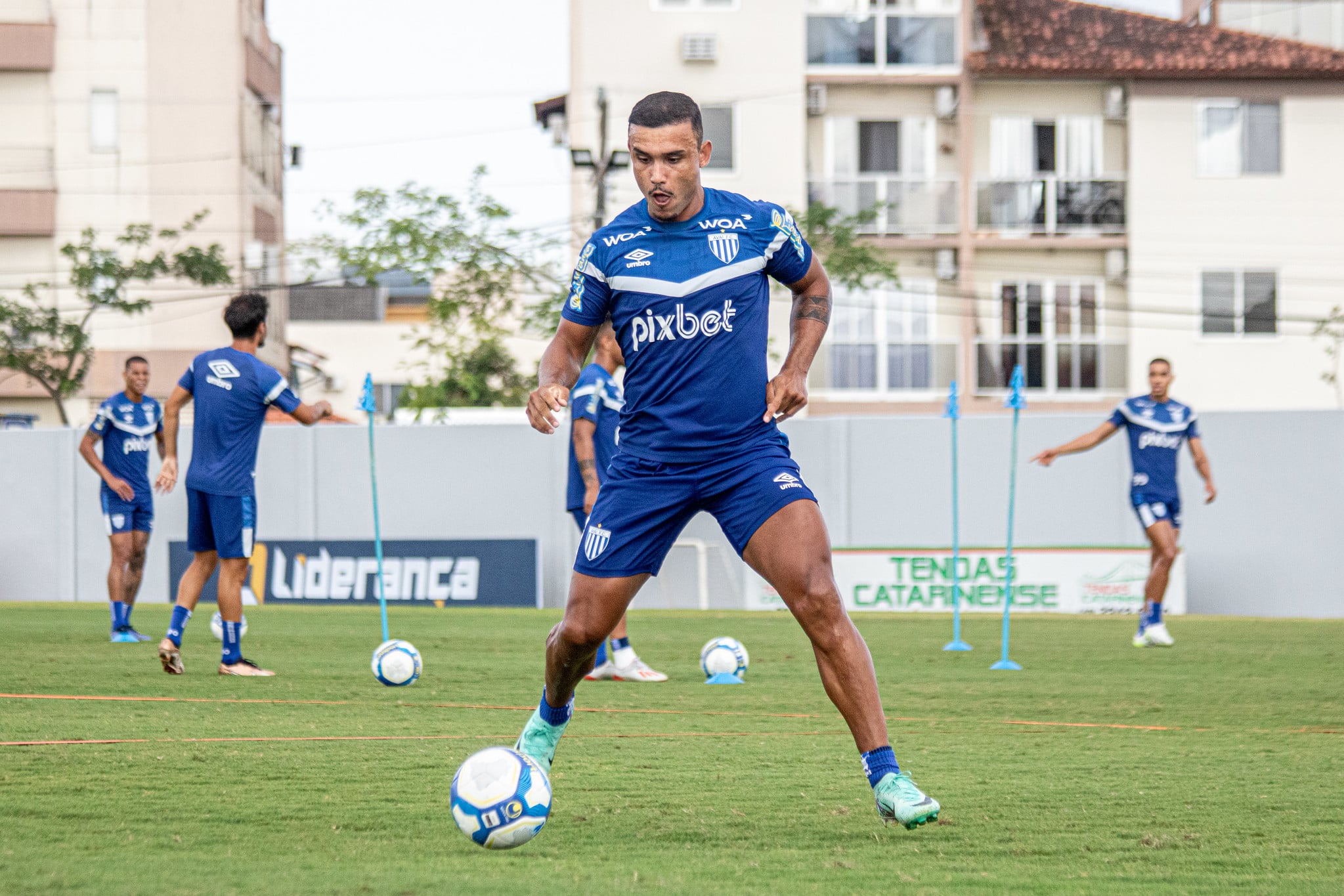 Willian Pottker no Ava&iacute;