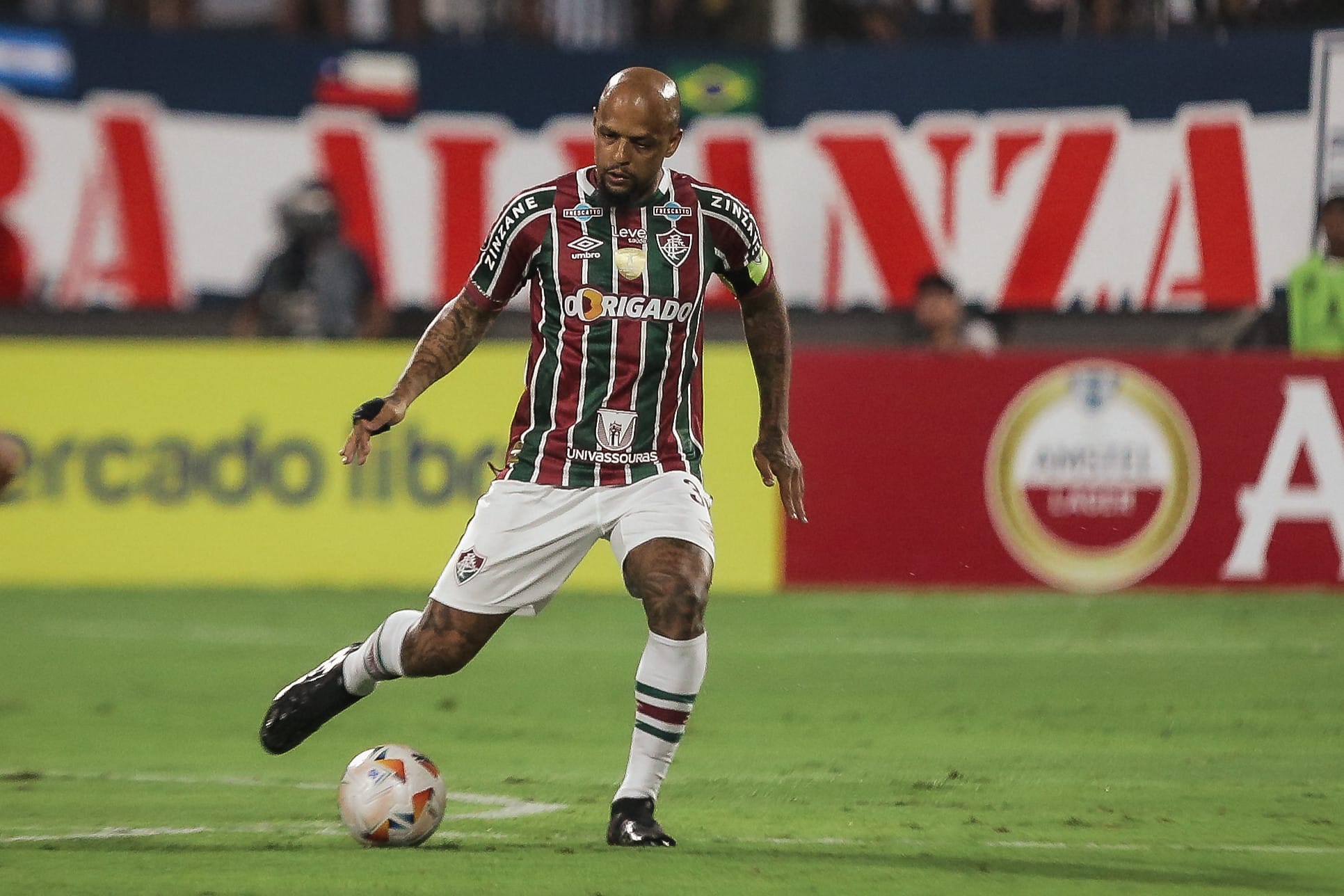 Felipe Melo volta ao Fluminense contra o Vasco - FOTO: LUCAS MER&Ccedil;ON/FLUMINENSE FC
