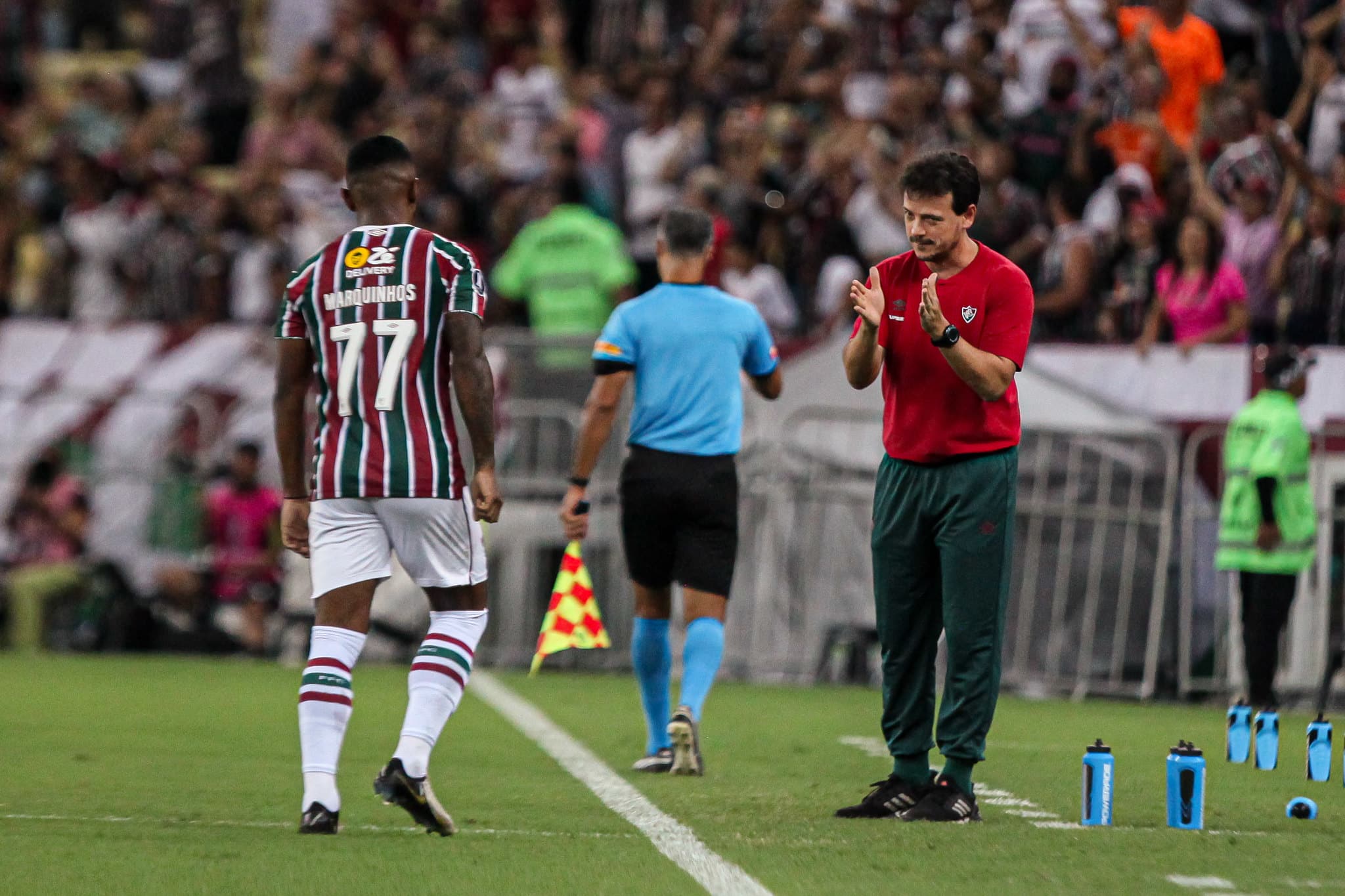 Marquinhos ser&aacute; lateral-direito do Fluminense contra o Sampaio Corr&ecirc;a - Foto: MARCELO GON&Ccedil;ALVES / FLUMINENSE FC