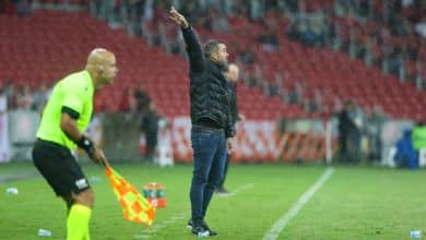 Aliviado, Coudet desabafa ap&oacute;s vit&oacute;ria do Internacional na estreia no Brasileiro