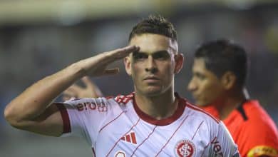Borr&eacute; finalmente desencanta, e Internacional vence a primeira na Sul-Americana