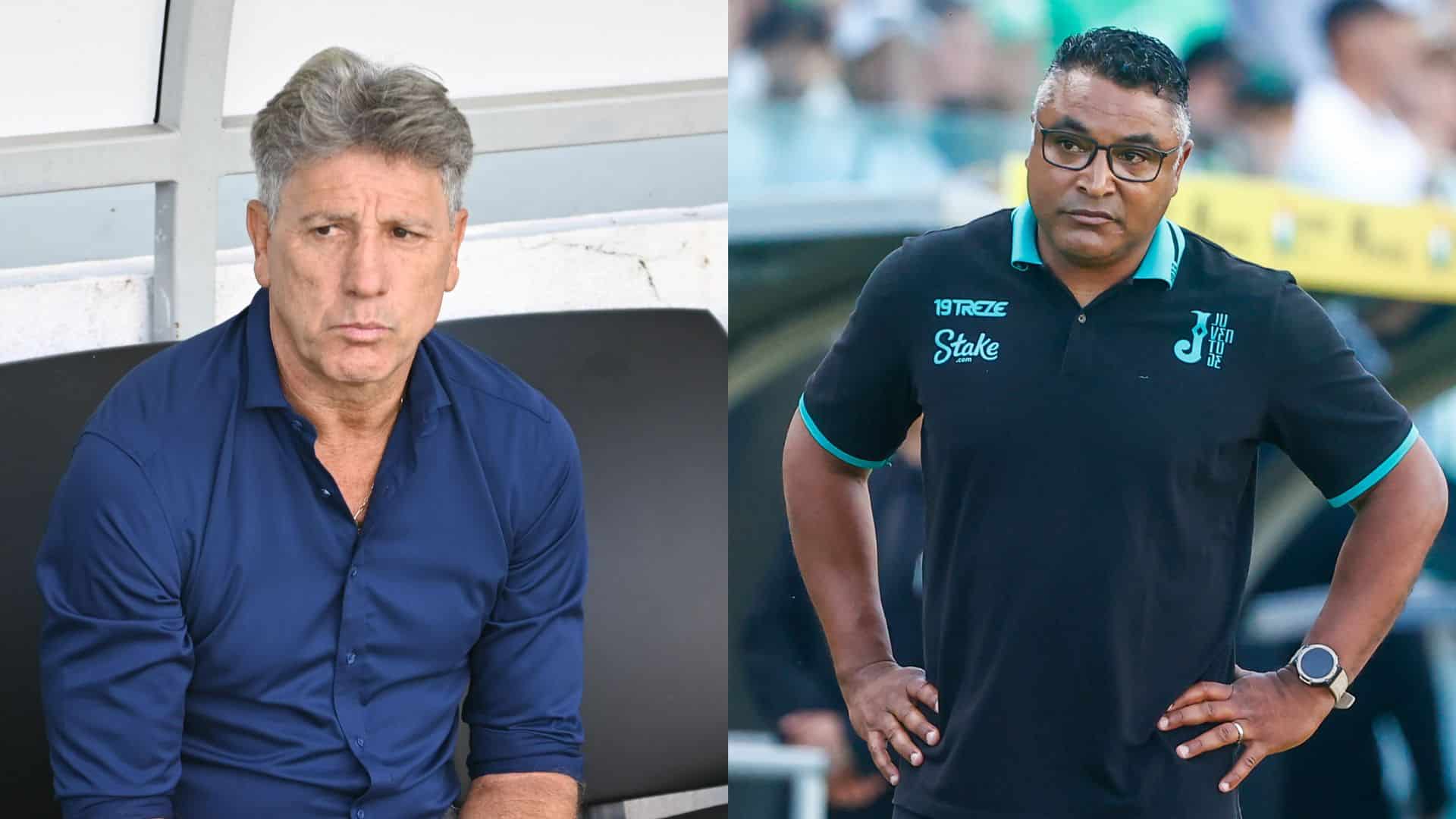 Respeito m&uacute;tuo marca encontro entre Renato e Roger antes da final do Gauch&atilde;o